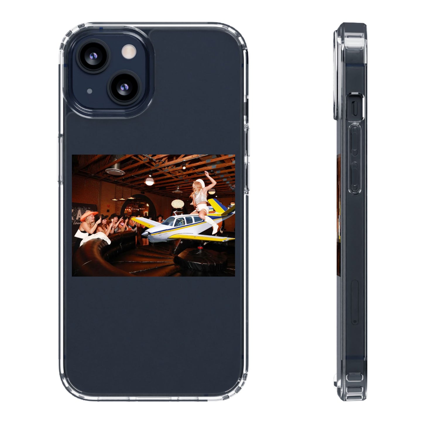 Bonanza Jockey Clear Phone Case