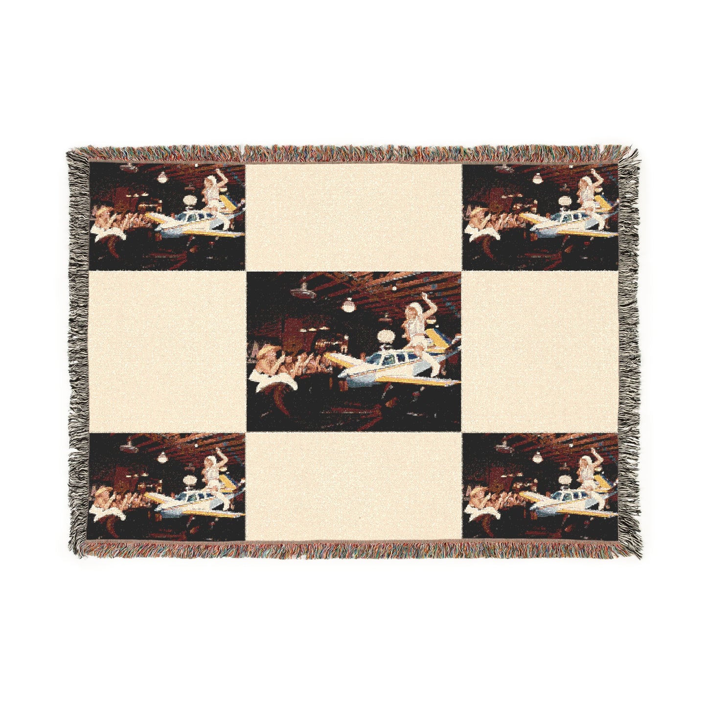 Bonanza Jockey Cozy Woven Blanket