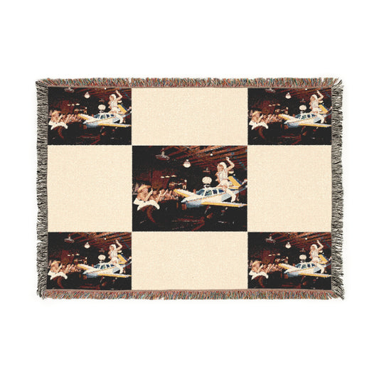 Bonanza Jockey Cozy Woven Blanket