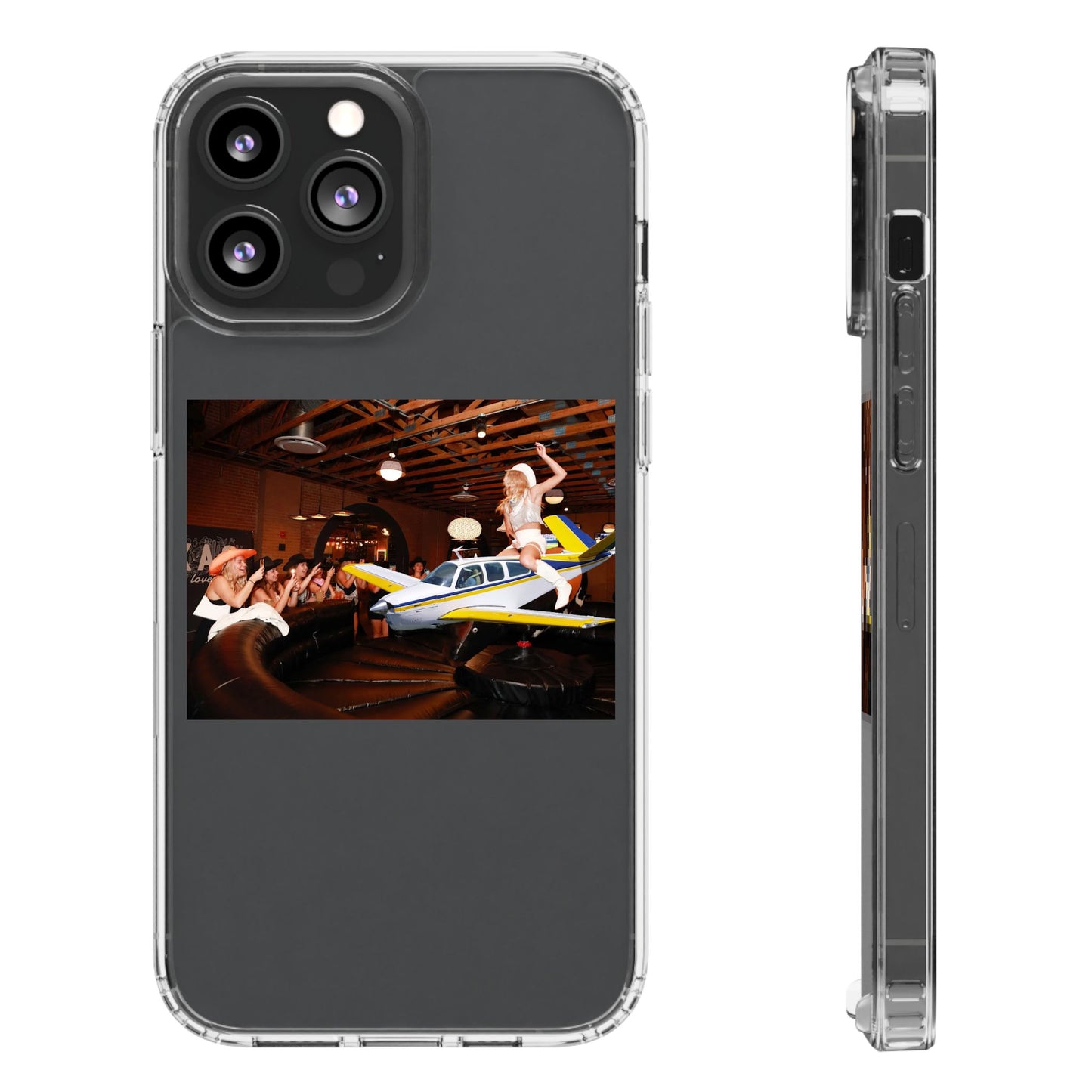 Bonanza Jockey Clear Phone Case