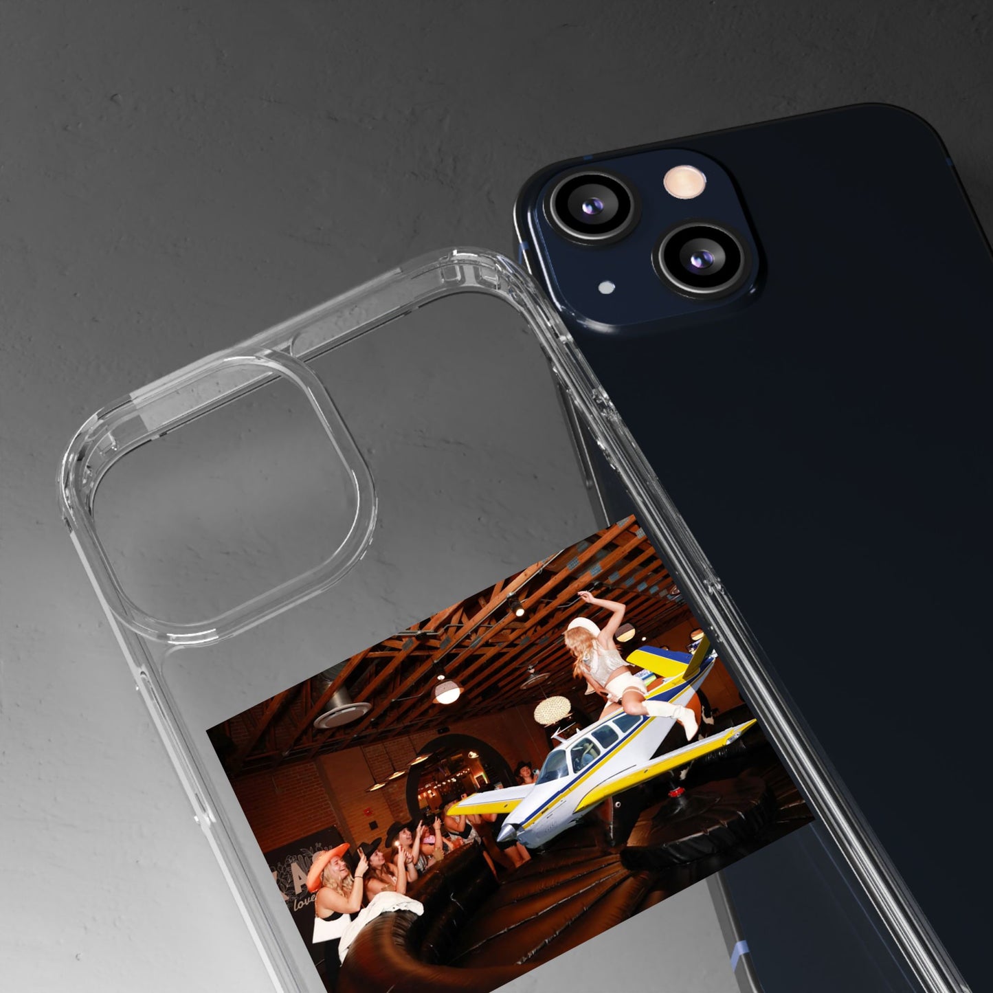 Bonanza Jockey Clear Phone Case