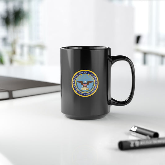 "Dept of Greased Landings" 15oz Mug