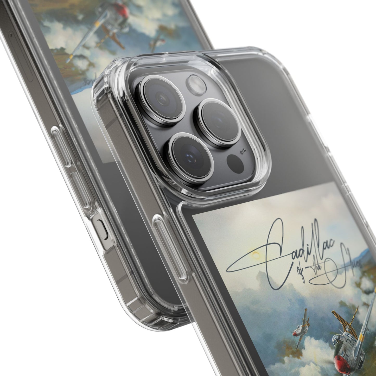 Cadillac of the Sky Clear Phone Case