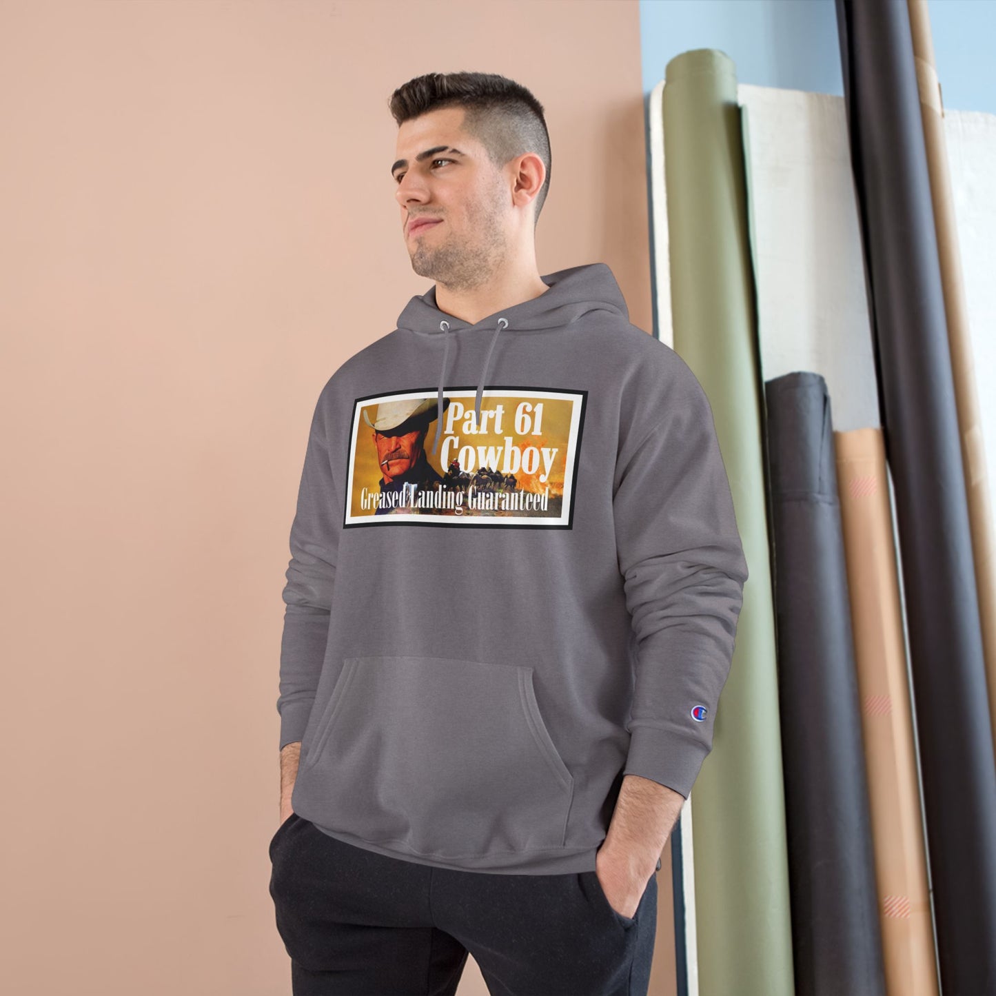 Greased Landing Guaranteed Champion Hoodie