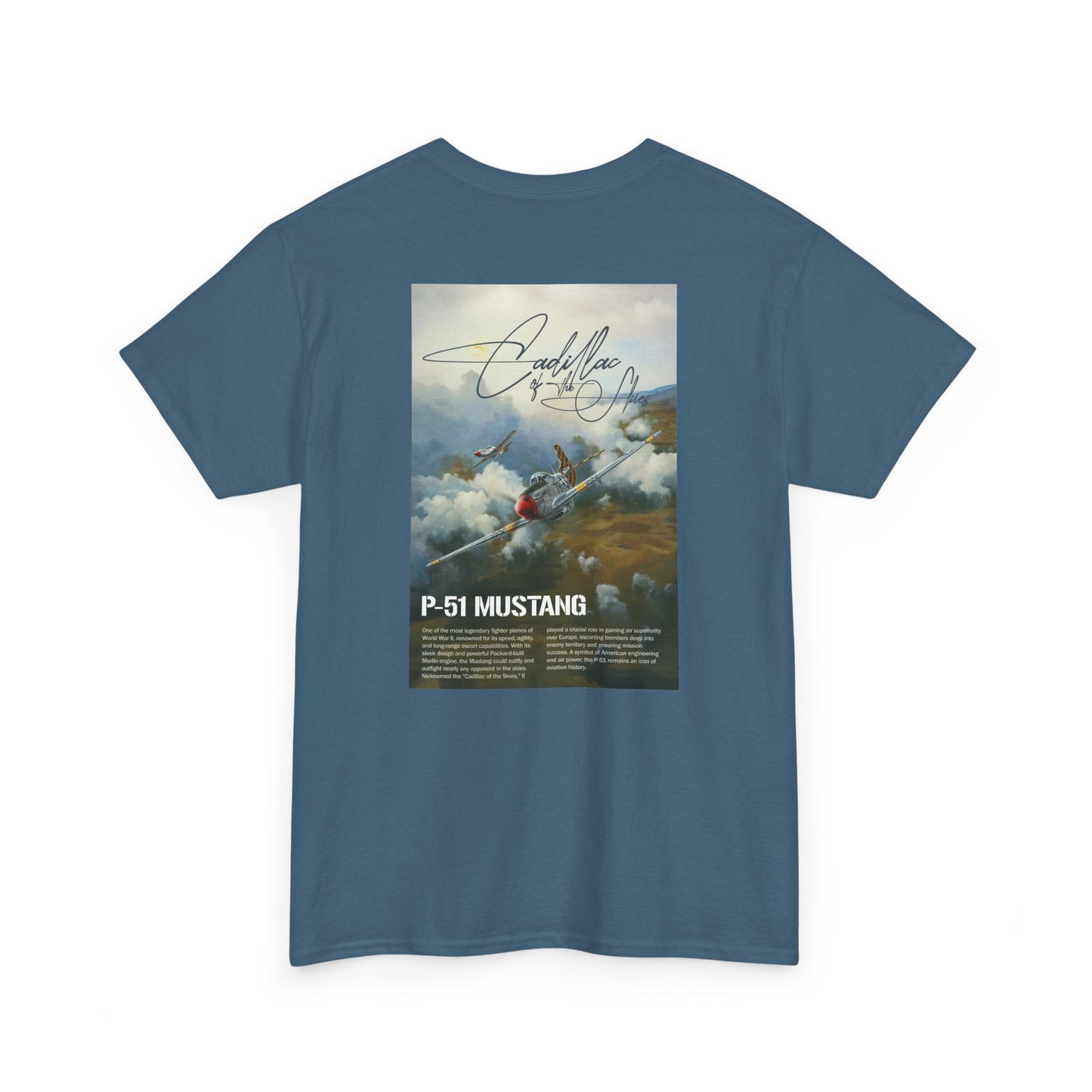 P-51 Mustang Heavy Cotton Tee