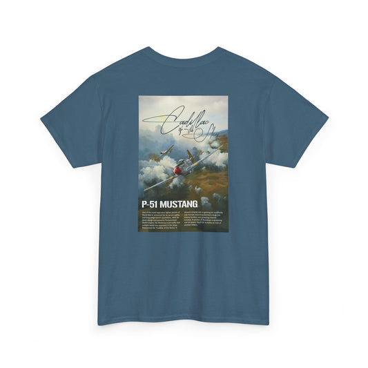 P-51 Mustang Heavy Cotton Tee