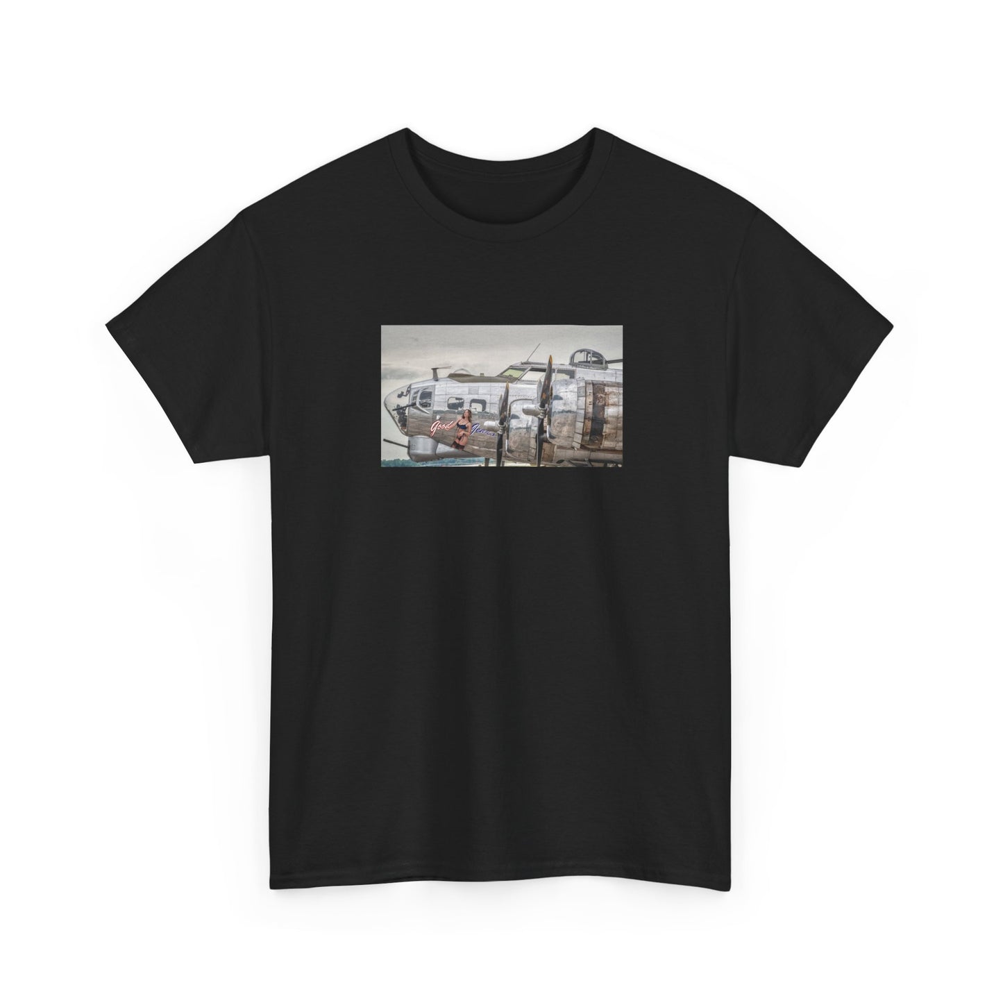 "Good Jeans" Sweeney B17 Nose Art Heavy Cotton Tee