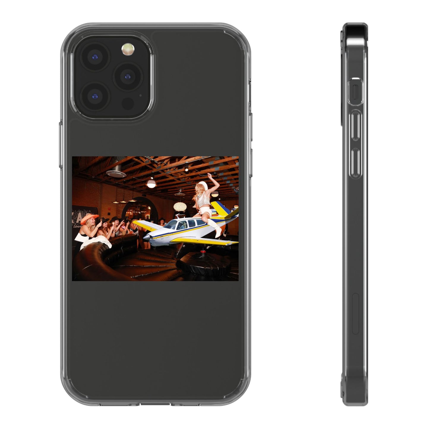 Bonanza Jockey Clear Phone Case