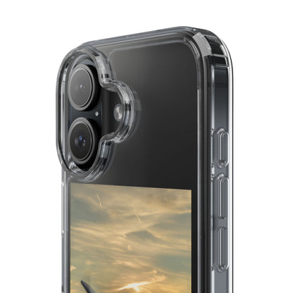 Vintage Warhawk Phone Case, Clear Cases, Military Aviation, Gifts for Him, Unique Phone Accessories