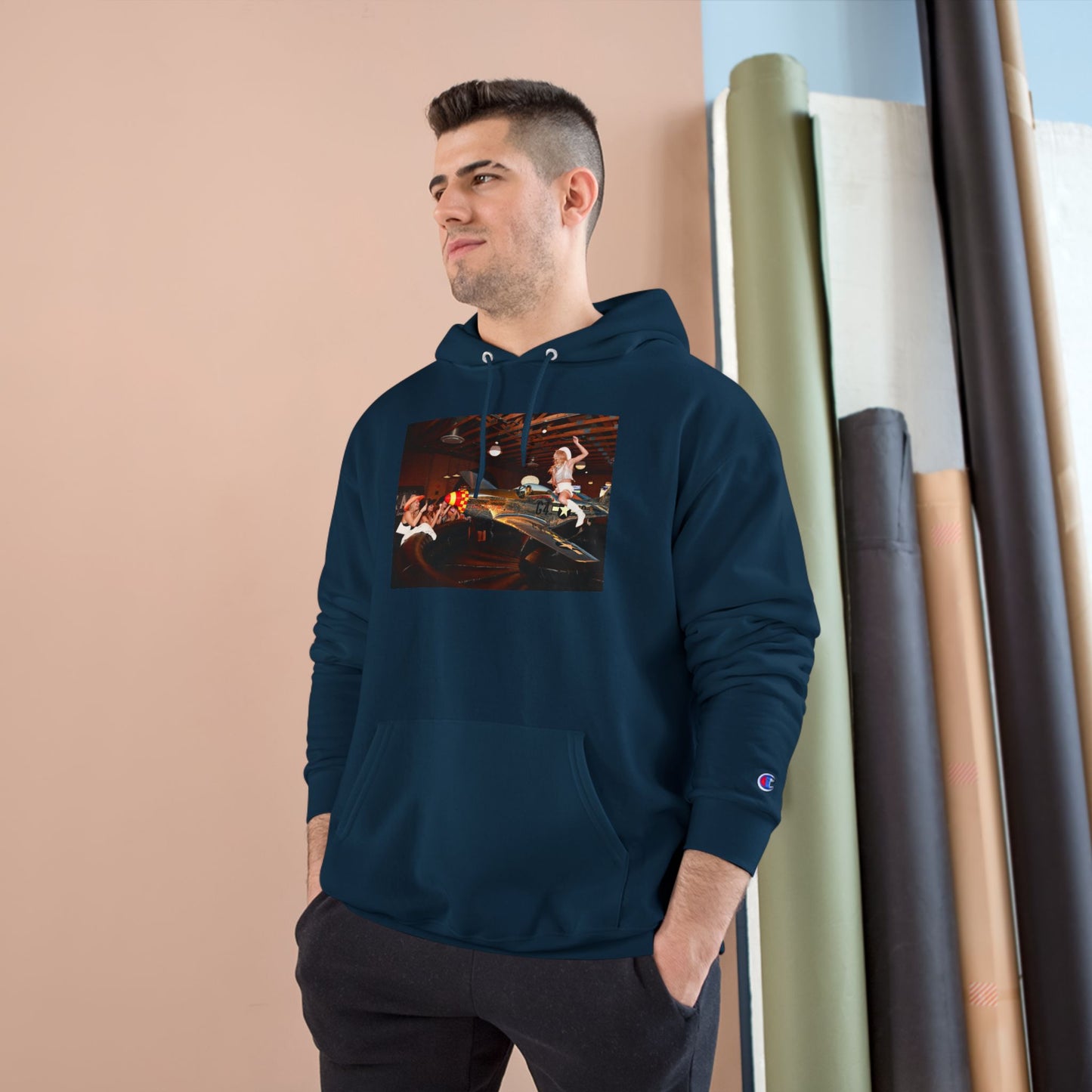 Mustang Jockey Champion Hoodie