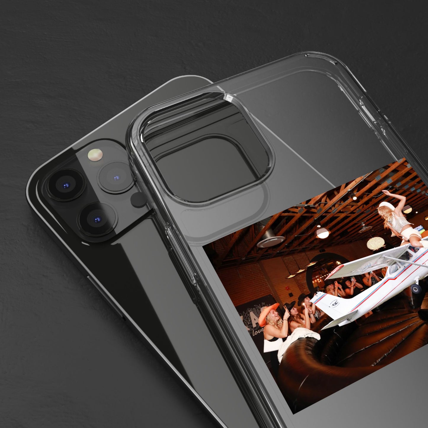 Cessna Jockey Clear Phone Case