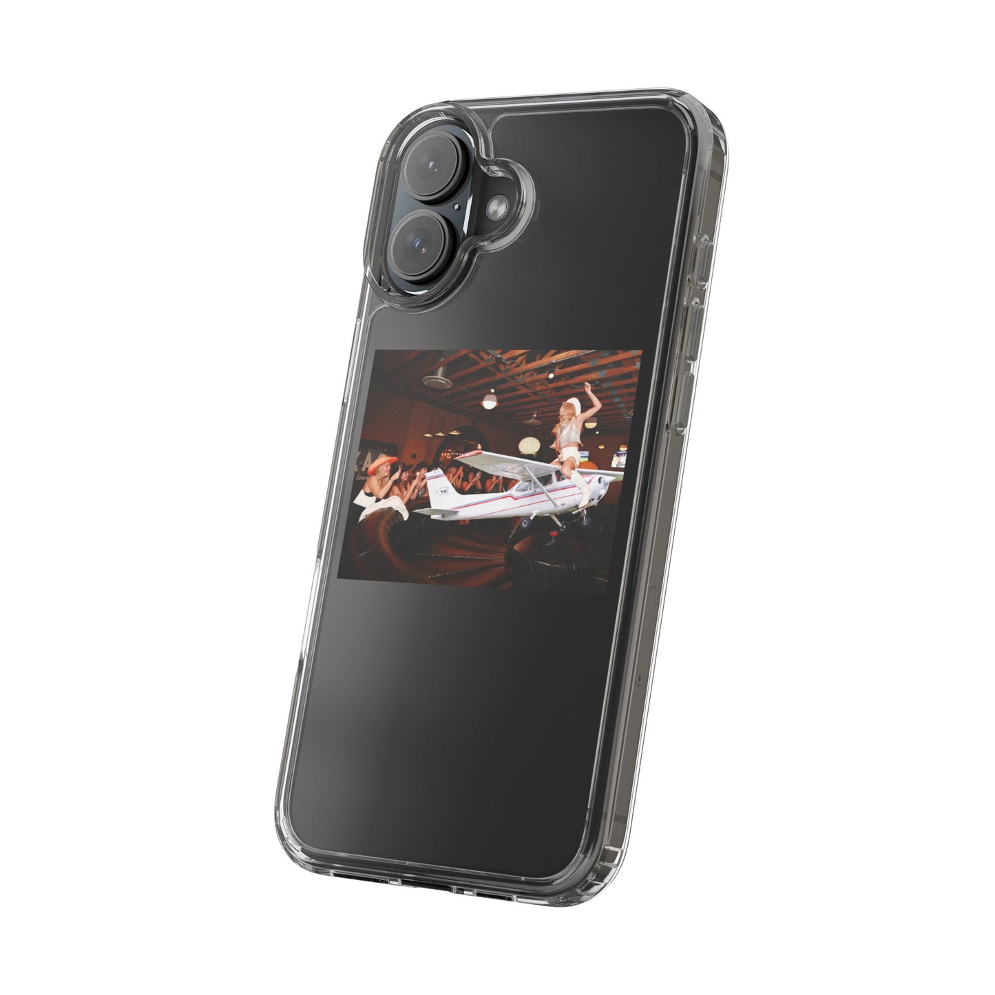 Cessna Jockey Clear Phone Case