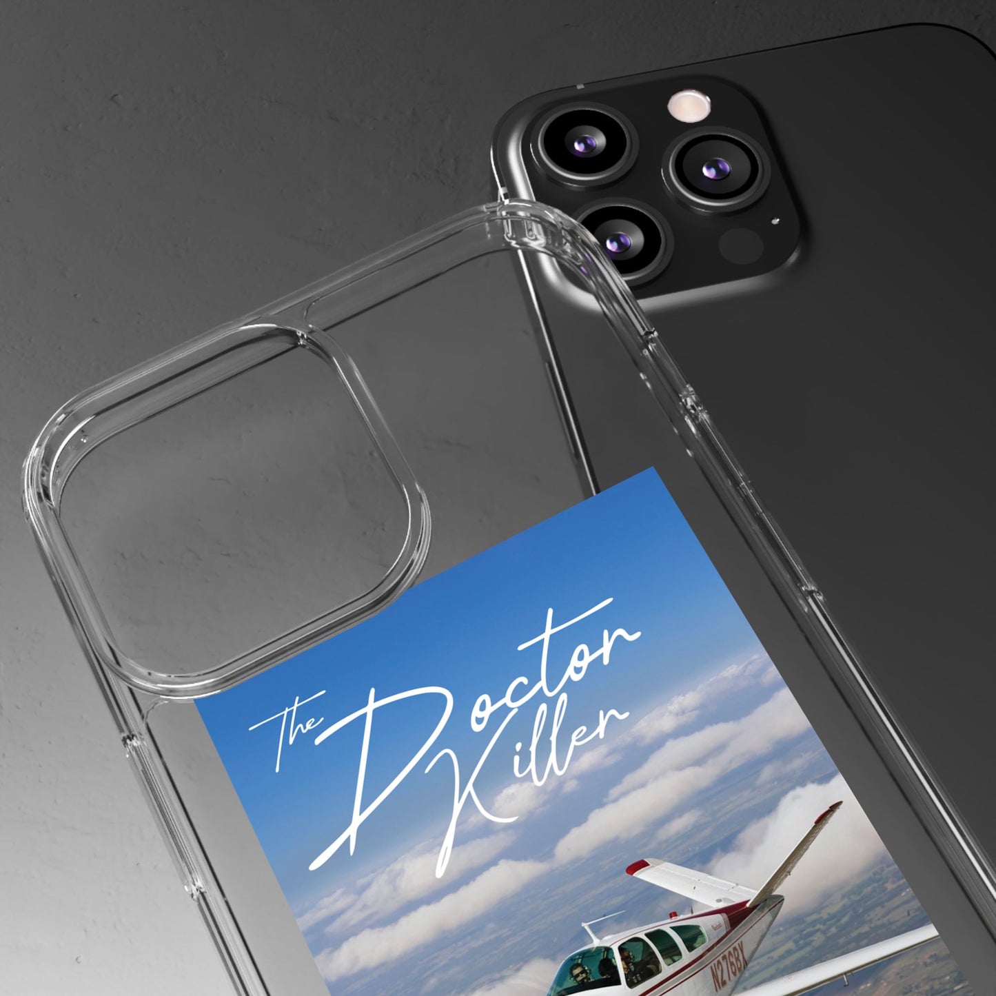 Doctor Killer Clear Phone Case