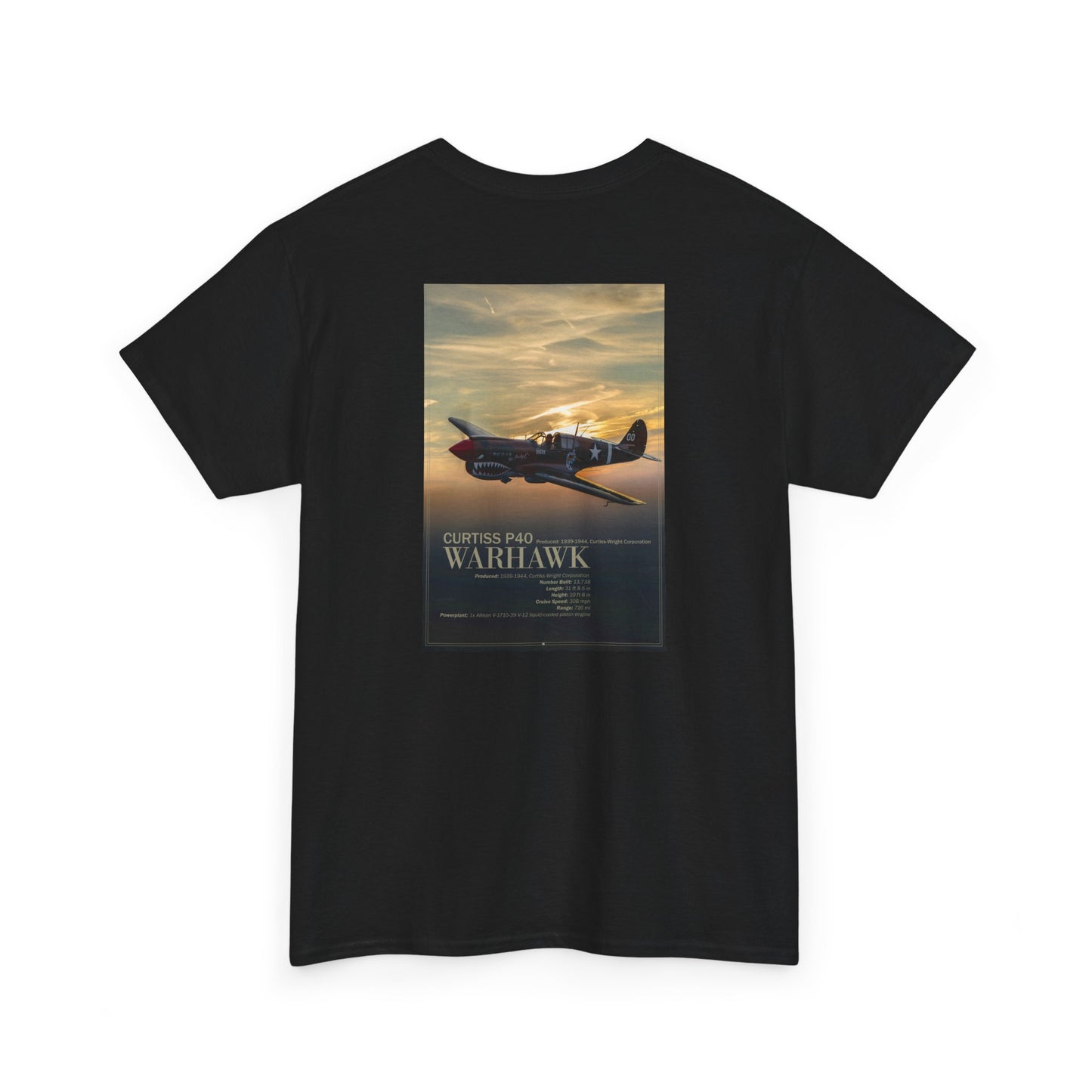 P40 Warhawk Heavy Cotton Tee