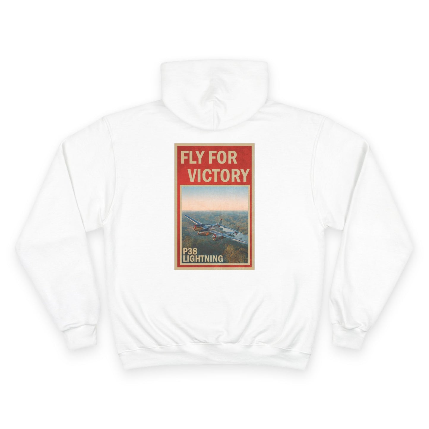 Fly for Victory P-38 Lightning Champion Hoodie