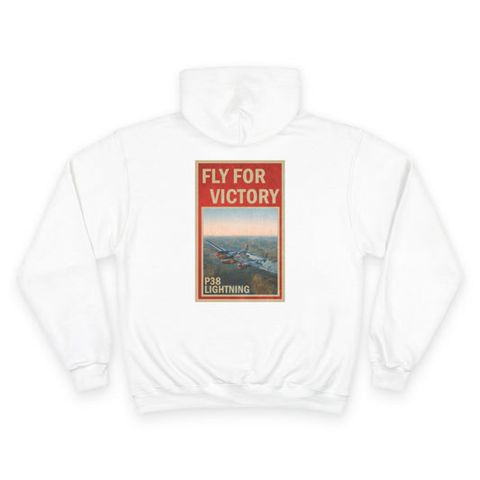 Fly for Victory P-38 Lightning Champion Hoodie