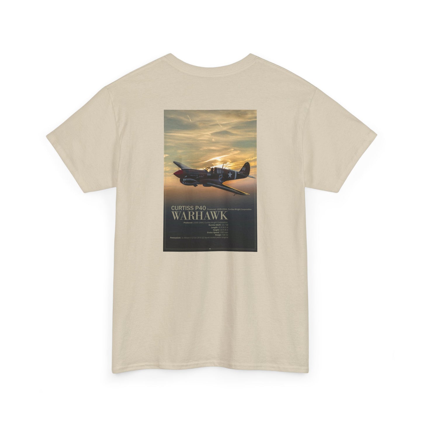 P40 Warhawk Heavy Cotton Tee