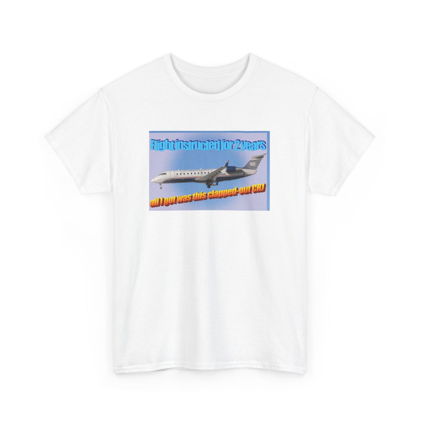 Clapped-Out CRJ Cotton Tee