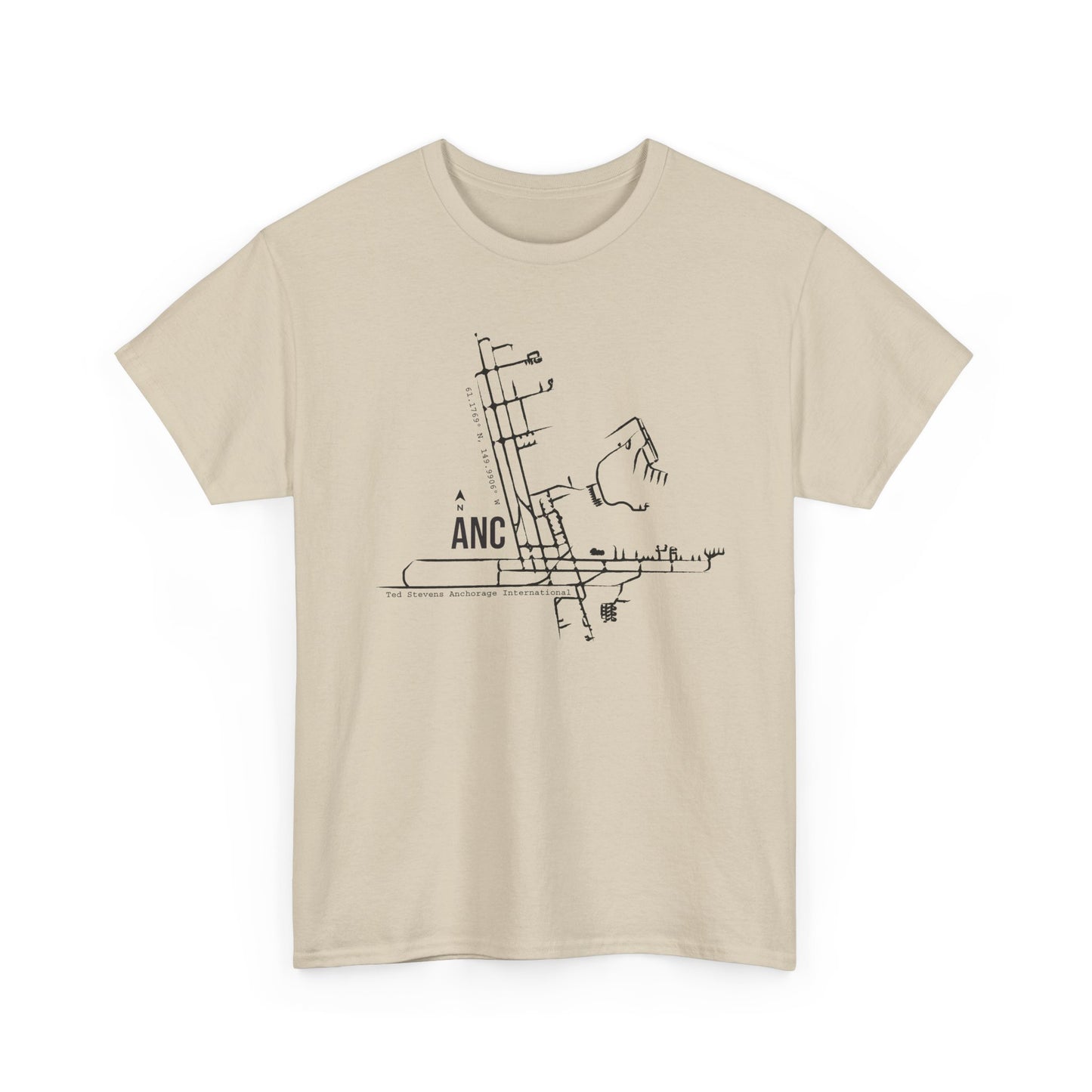 ANC Airport Heavy Cotton Tee