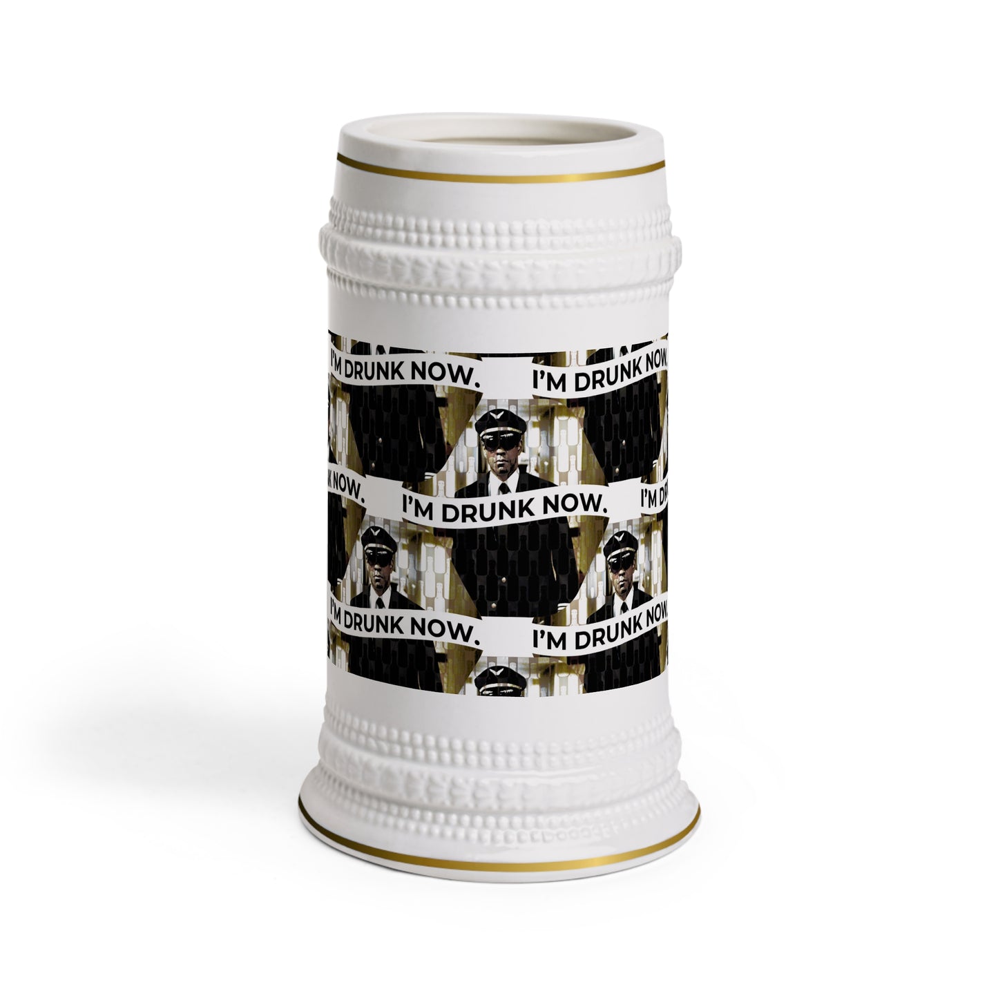 Drunk Now Beer Stein Mug