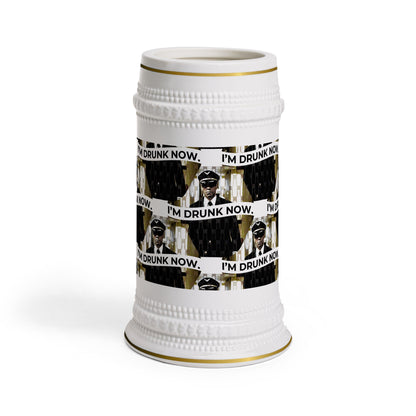 Drunk Now Beer Stein Mug