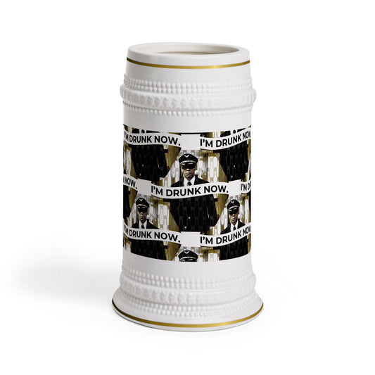 Drunk Now Beer Stein Mug