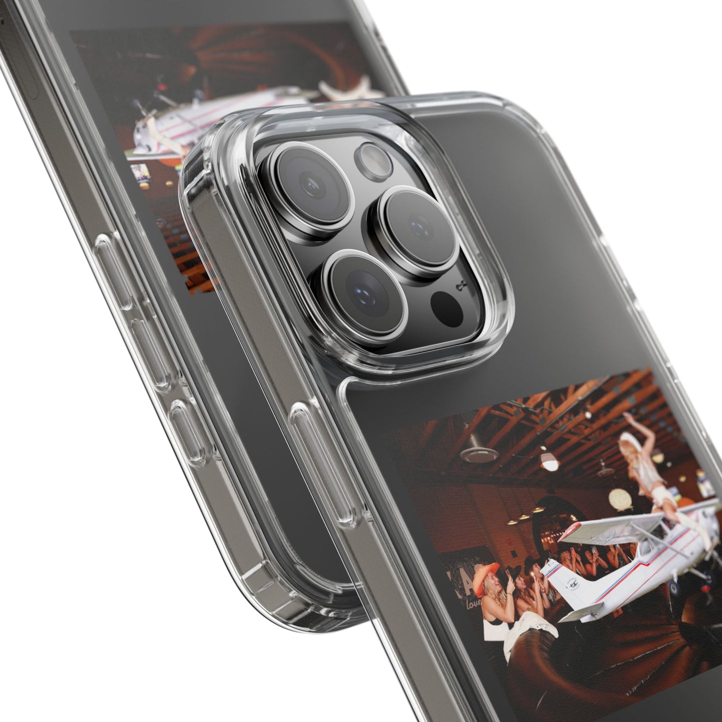 Cessna Jockey Clear Phone Case