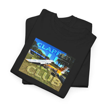 "Capped Out Pilot Club" Heavy Cotton Tee