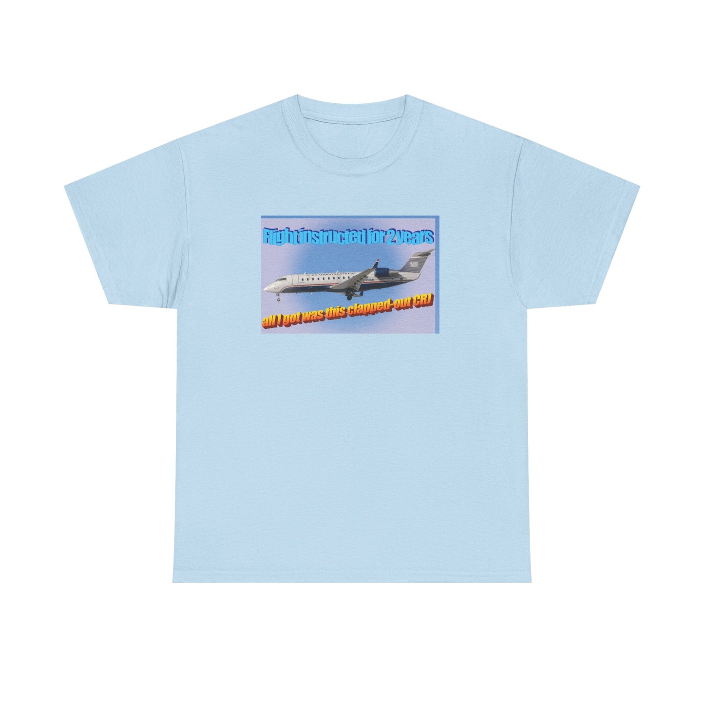 Clapped-Out CRJ Cotton Tee