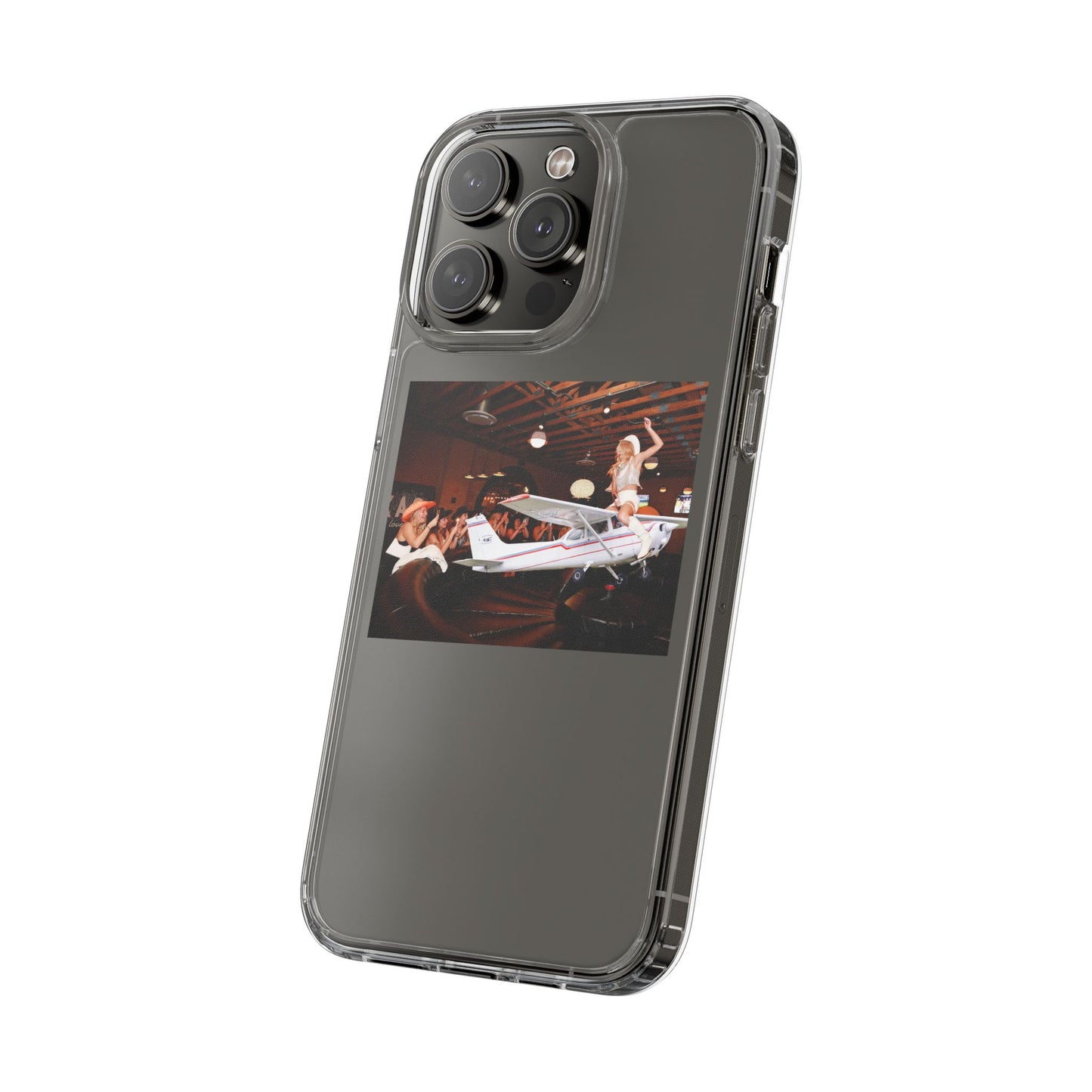 Cessna Jockey Clear Phone Case