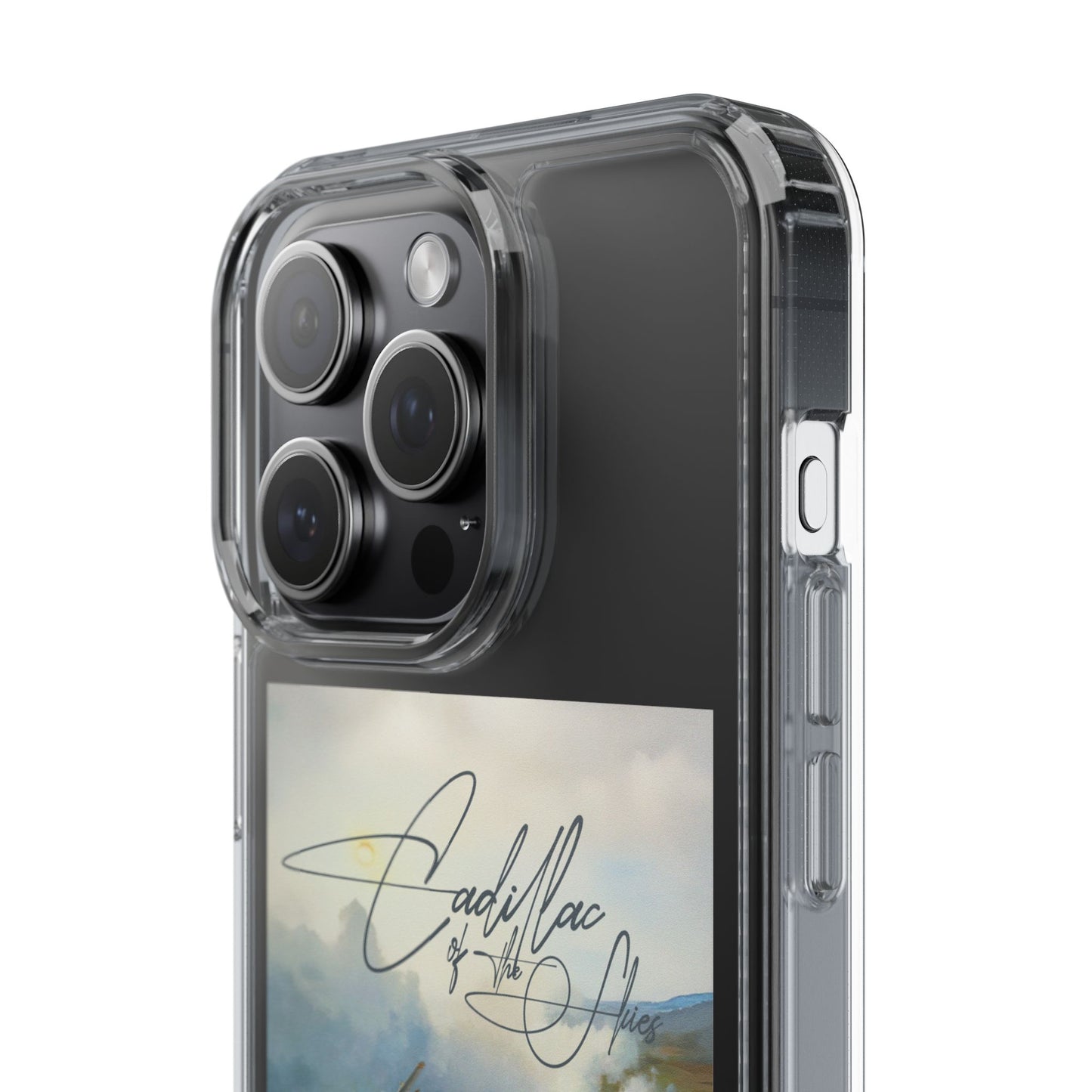Cadillac of the Sky Clear Phone Case