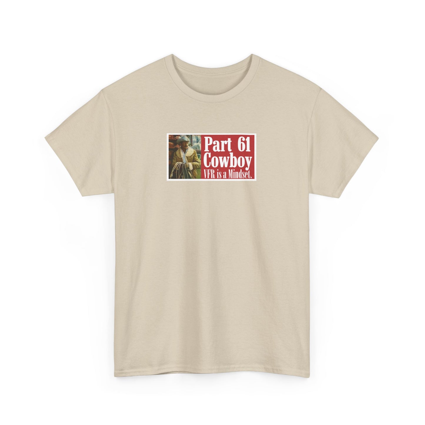 "VFR is a Mindset" Heavy Cotton Tee