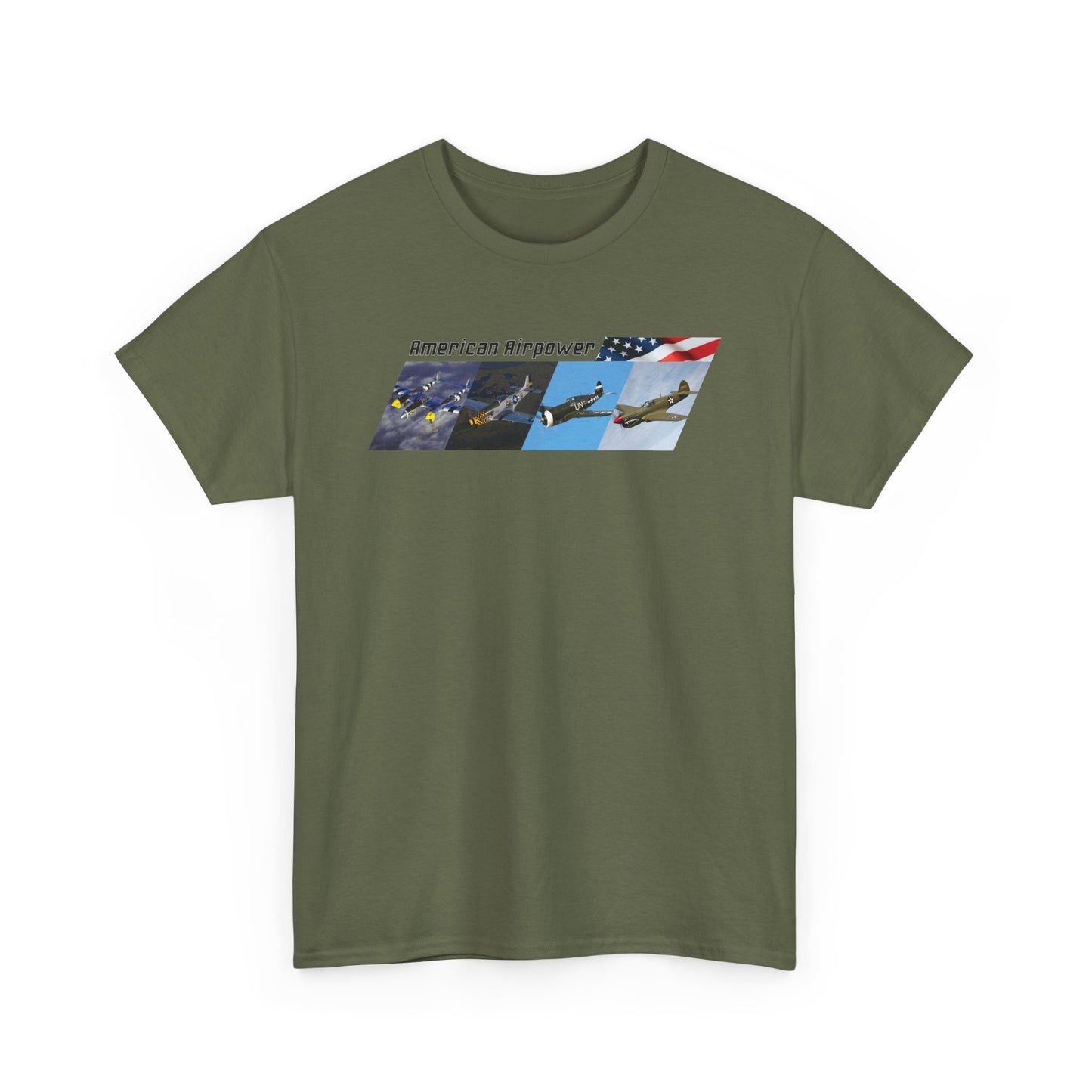 "American Airpower" Montage Cotton Tee