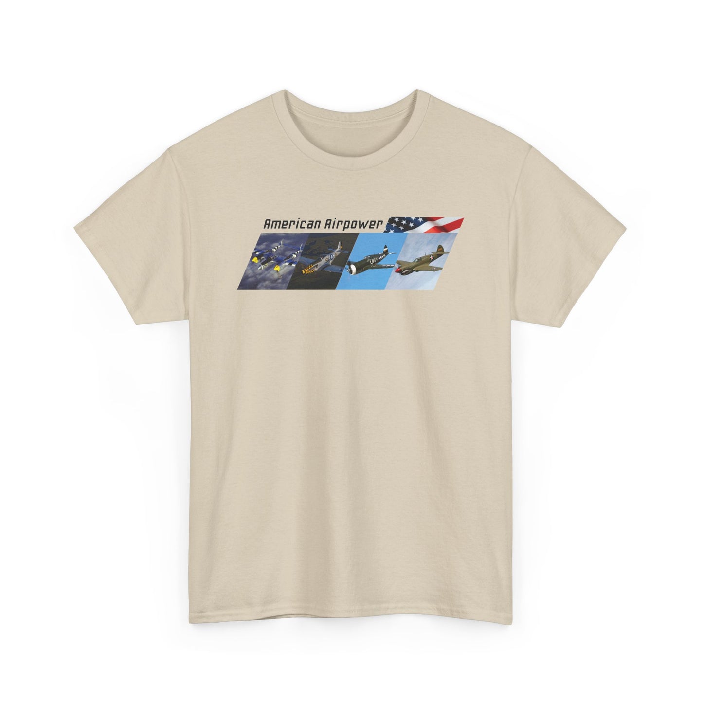 "American Airpower" Montage Cotton Tee