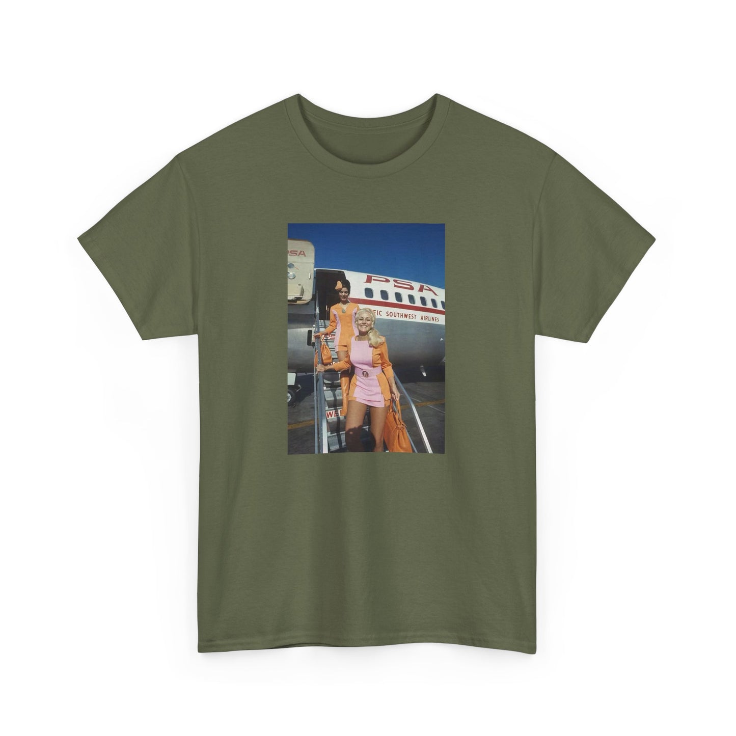 Retro Southwest Ladies Heavy Cotton Tee