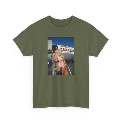 Retro Southwest Ladies Heavy Cotton Tee