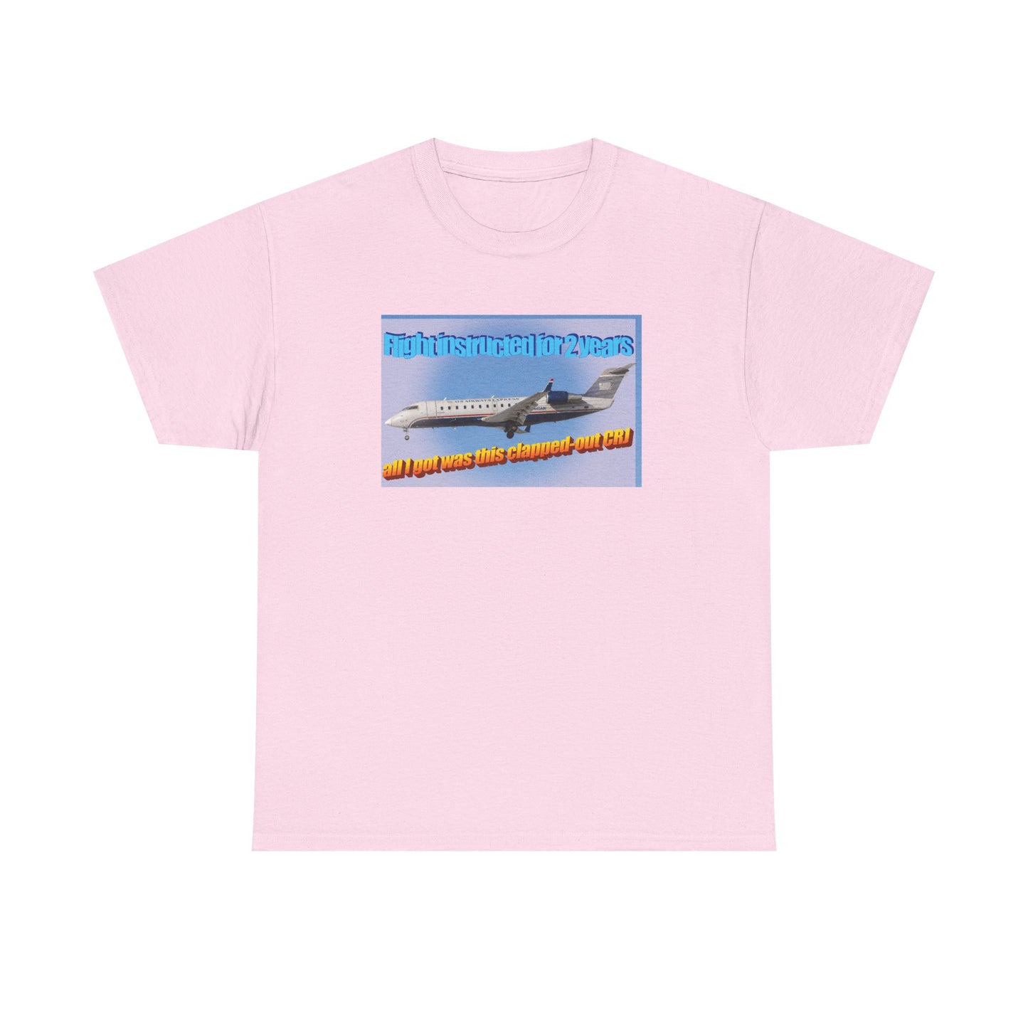 Clapped-Out CRJ Cotton Tee