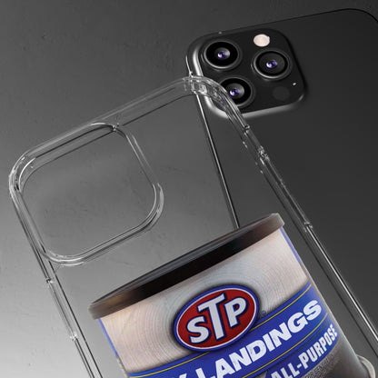 Greasy Landing Custom Clear Phone Case