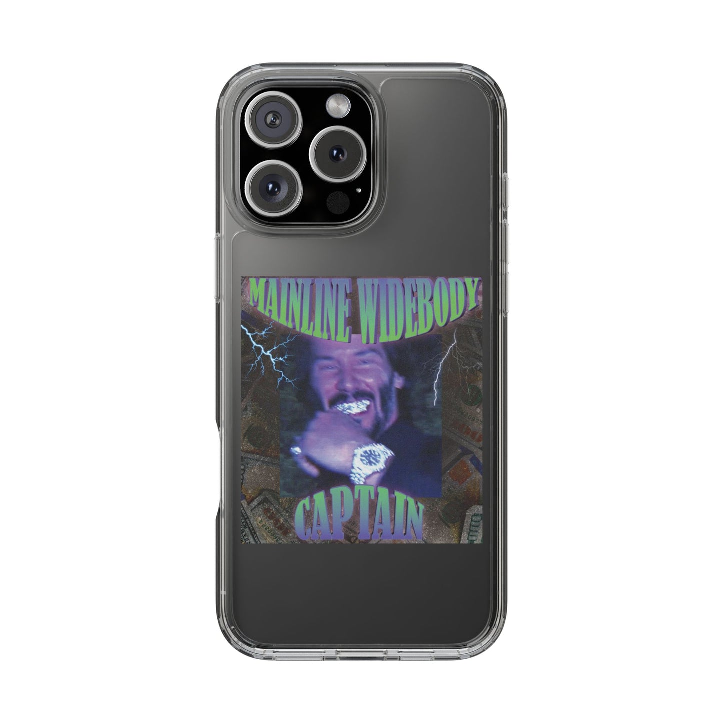 Mainline Widebody Captain Funky Phone Covers, Unique Gift for Him, Trendy Phone Accessories, Captivating Designs for All Occasions