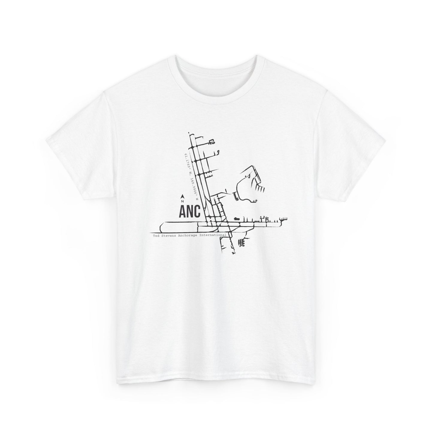 ANC Airport Heavy Cotton Tee
