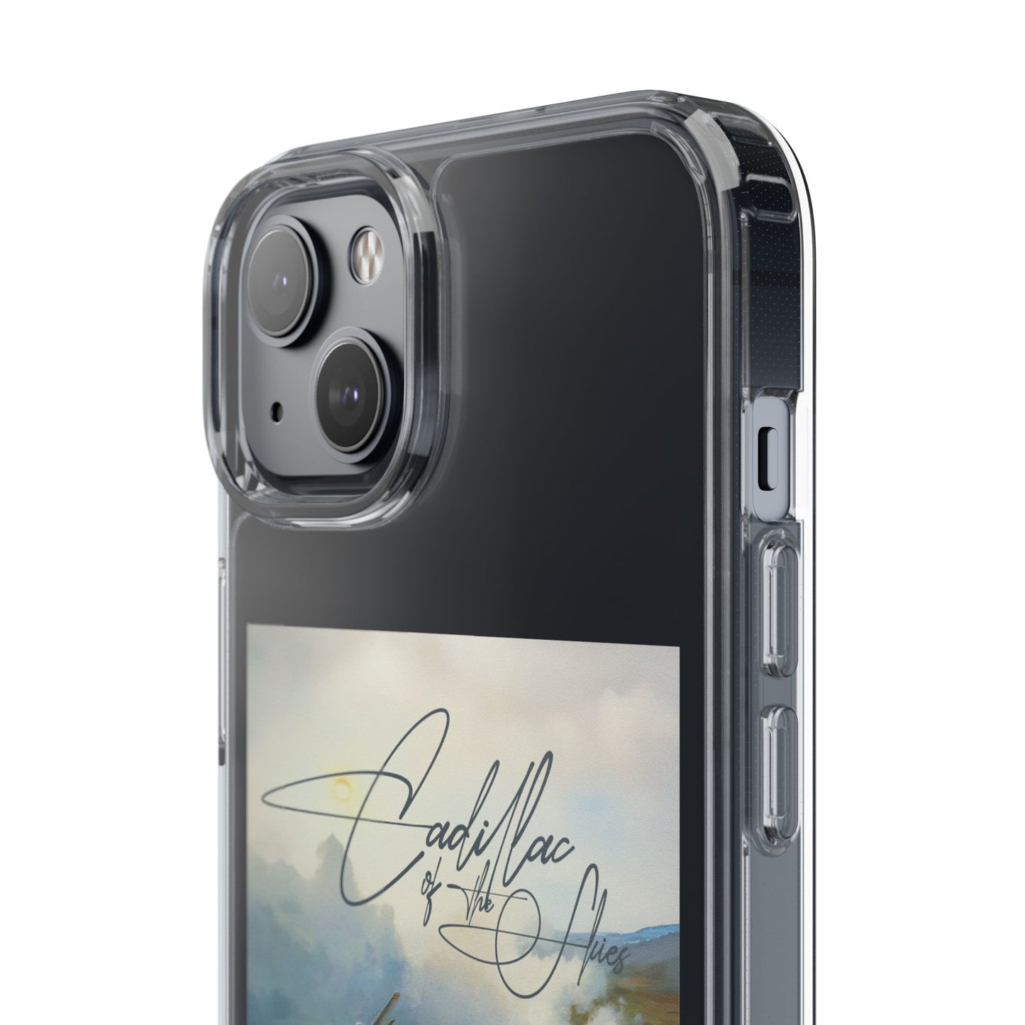 Cadillac of the Sky Clear Phone Case