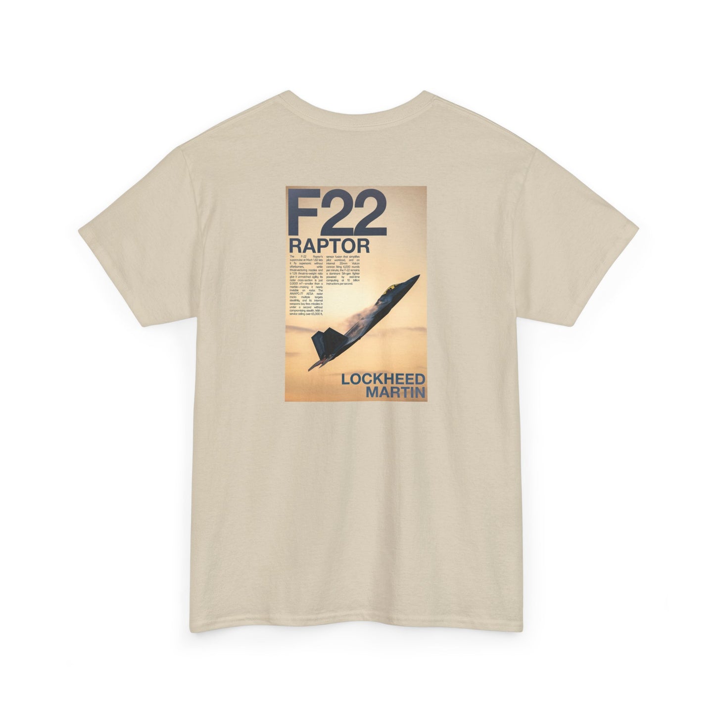 F22 Raptor Heavy Cotton Tee