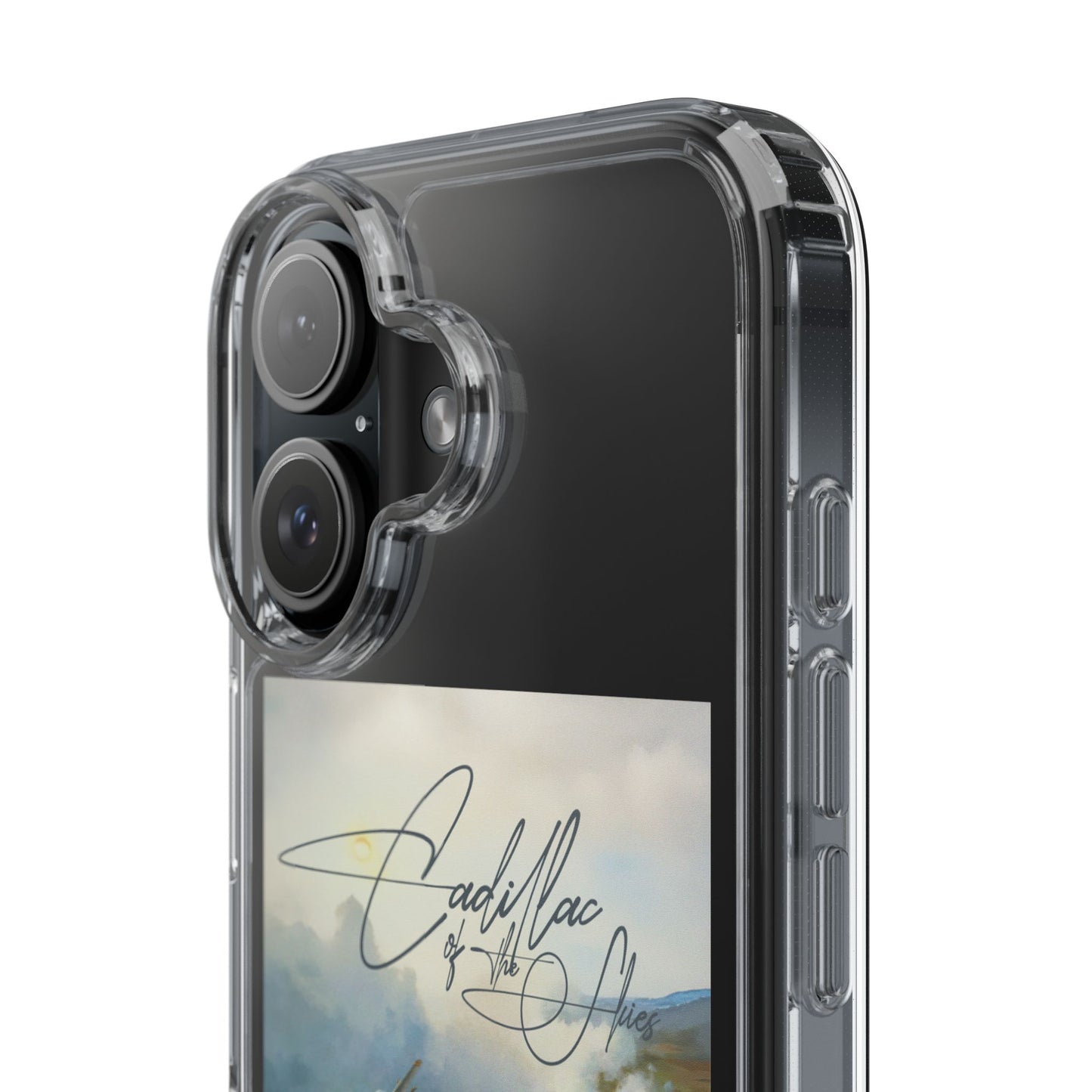 Cadillac of the Sky Clear Phone Case