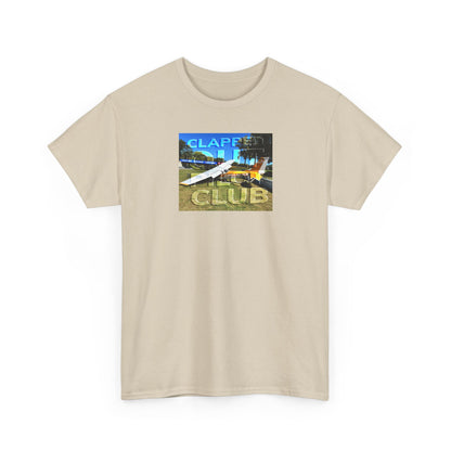 "Capped Out Pilot Club" Heavy Cotton Tee