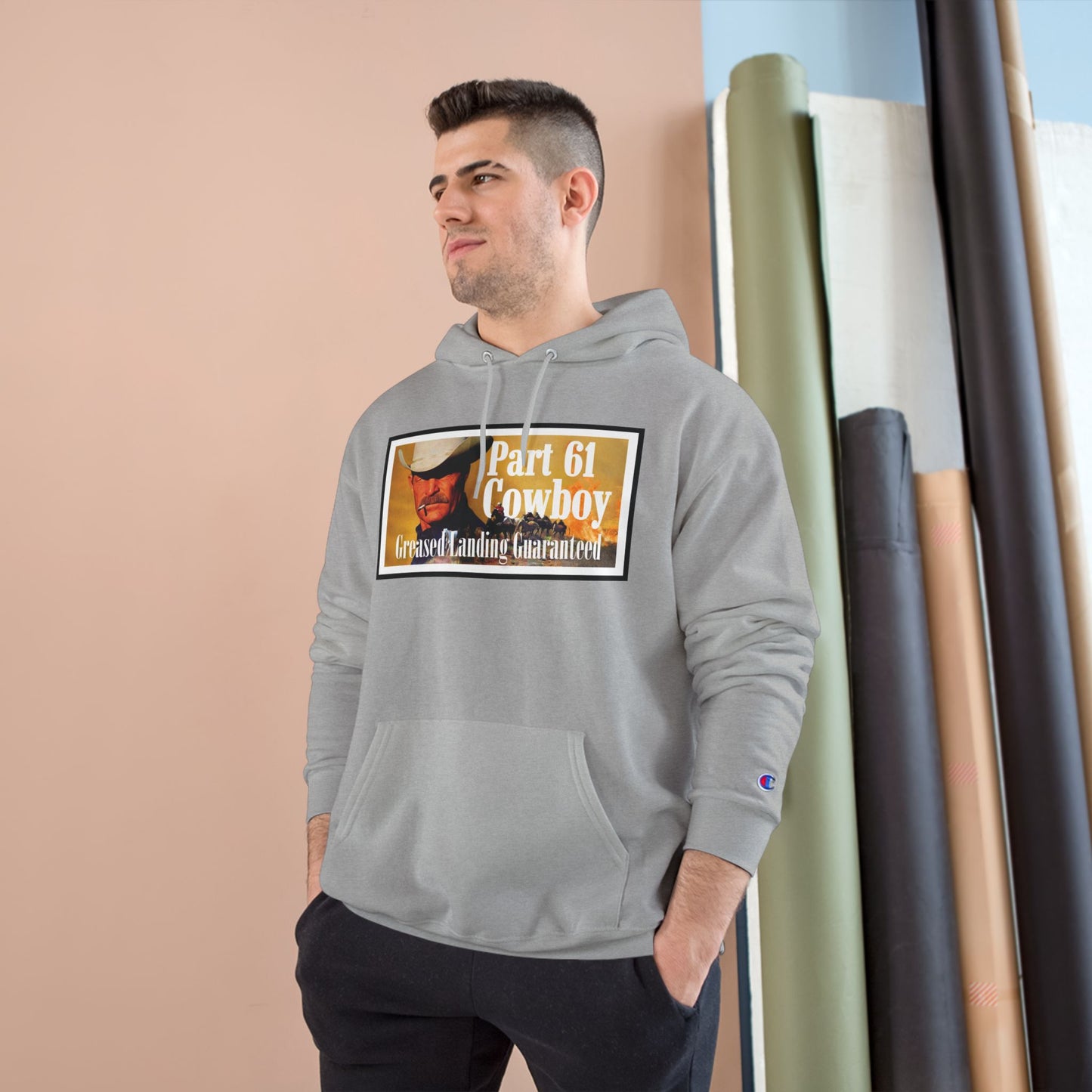 Greased Landing Guaranteed Champion Hoodie