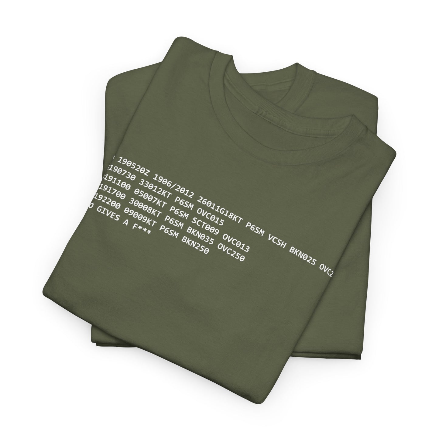 METAR/TAF #2 Heavy Cotton Tee