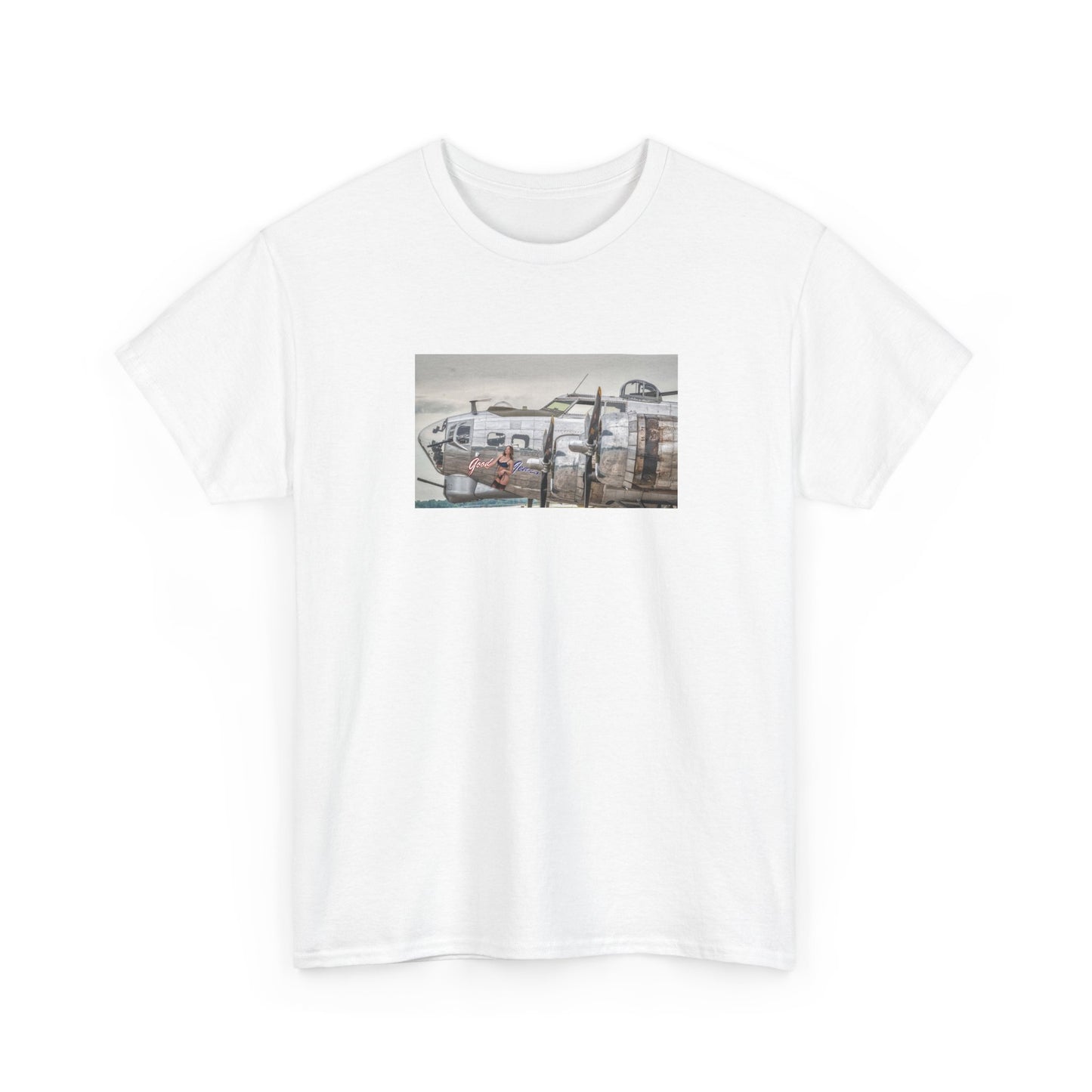 "Good Jeans" Sweeney B17 Nose Art Heavy Cotton Tee