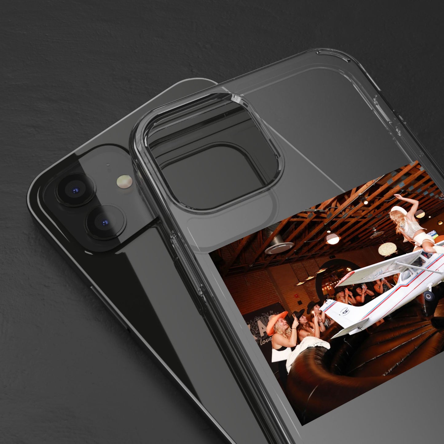 Cessna Jockey Clear Phone Case