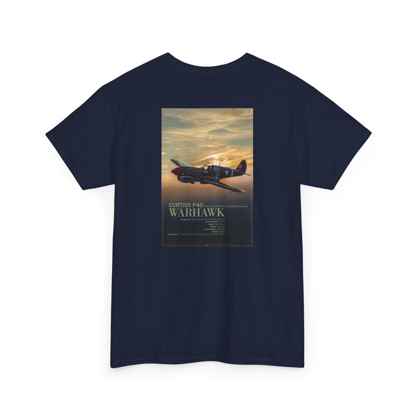 P40 Warhawk Heavy Cotton Tee