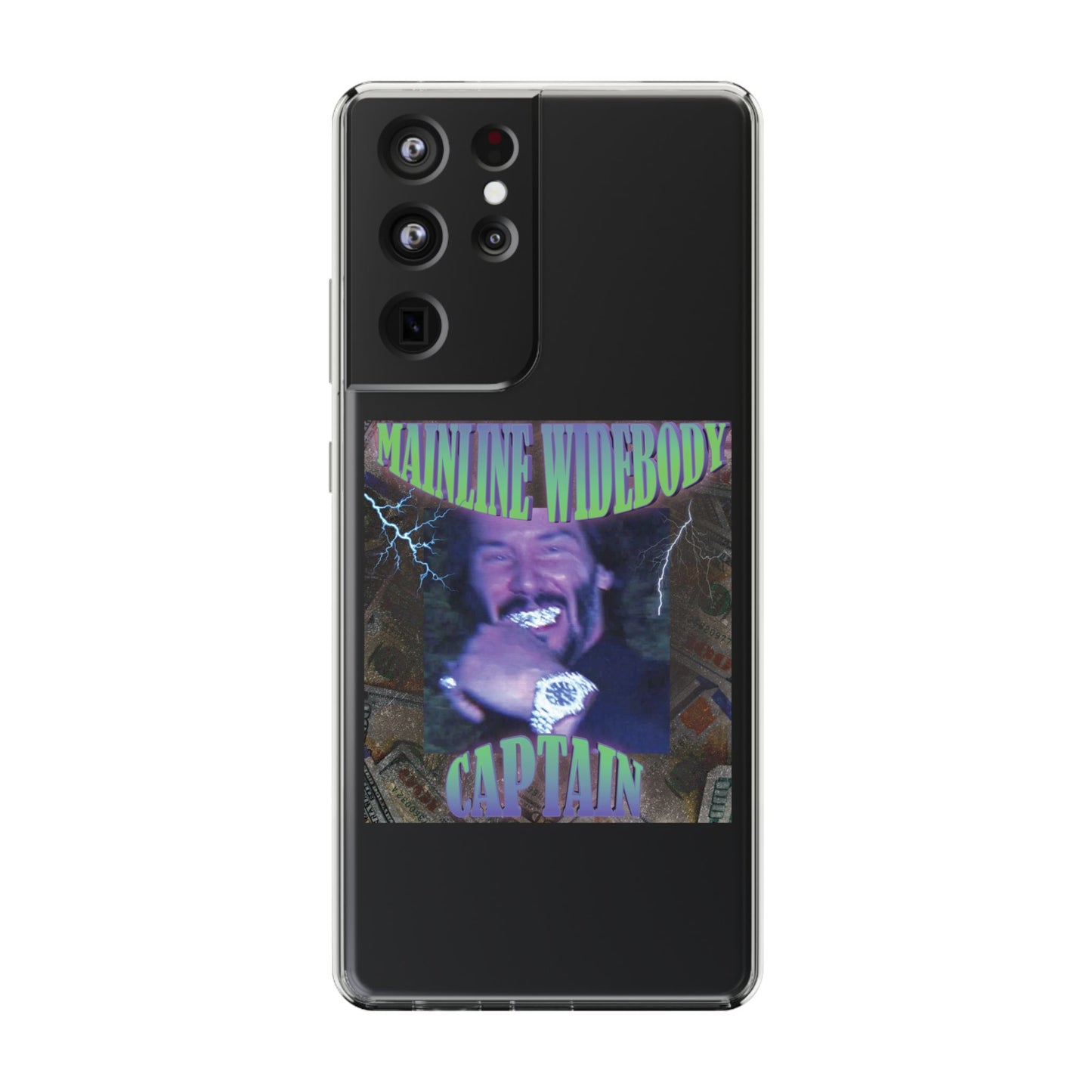 Mainline Widebody Captain Funky Phone Covers, Unique Gift for Him, Trendy Phone Accessories, Captivating Designs for All Occasions